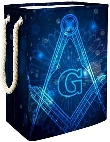 Djrow Mystical Maçor símbolo Símbolo Rapazina Bucket para Kids Room Organizador Home Organizador