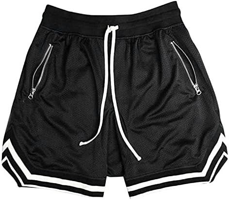 Massh msh shorts rápidos shorts seco de streetwear cesto de hipp cesto de zíper curto bolsos de fitness