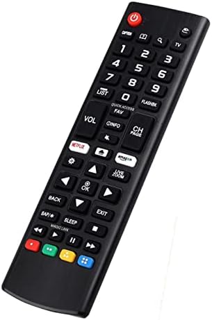 Controle remoto universal para TV inteligente LG, compatível com LG LCD LED 3D HDTV SMART TVS AKB75095307 AKB75375604 AKB74915305