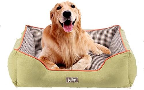 Joyloading Soft quente Tecido respirável Cão de canils Cama de animais de estimação Design de almofada aberta