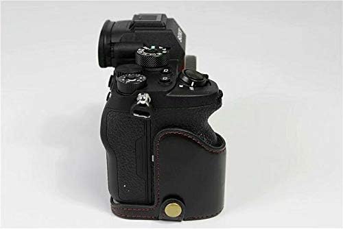 Capa de bolsa de meia câmera de couro PU para a Sony Alpha A7R IV/ A7RIV/ A7RM4