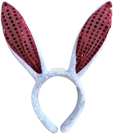 Ears de coelho do dia da Páscoa Bandas para a cabeça feminino crianças pluxush orars band de cabelo engraçado