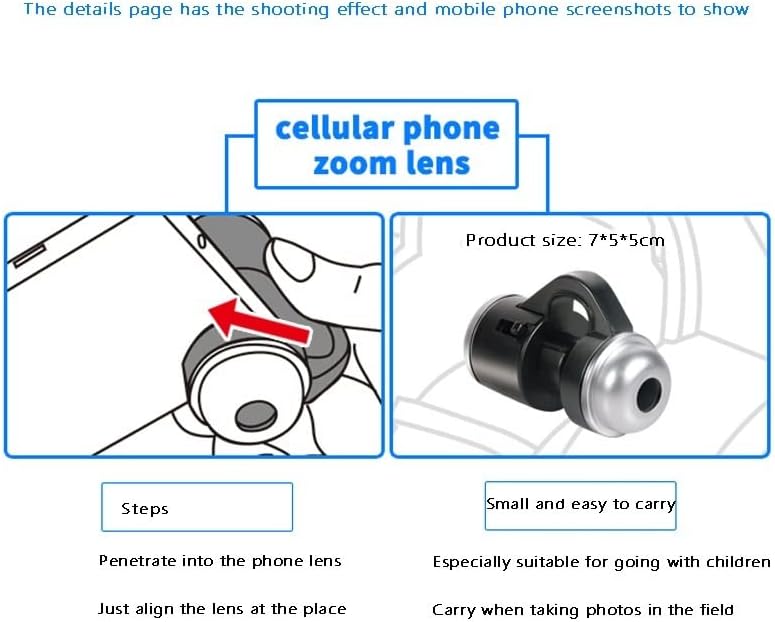 Kit de acessórios para microscópio para adultos 30x zoom microscópio lente de câmera laboratório consumíveis