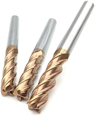 Cutter de moagem de hardware 14 mm 4 flautas hrc55 moinhos de extremidade de carboneto de tungstênio