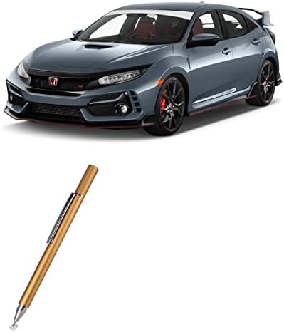 Pen de caneta de onda de ondas de caixa compatível com Honda 2021 Civic Si Display - caneta capacitiva FineTouch, caneta de caneta super precisa para Honda 2021 Civic Si Display - Champagne Gold