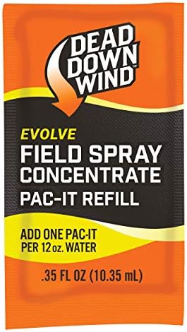 Dead Down Wind Evolve Field Spray Concentro, 3 PAC-IT RECILLS
