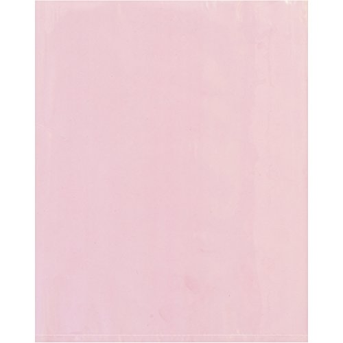 Caixas rápidas BFPBAS1010 Anti-estático de 4 mil bolsas poli, 2 x 3, rosa