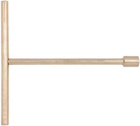 KS Tools 963.8413 Bronzeplus Hexagonal Socket Spanner com barra de deslizamento firme 8 mm, tamanho único, claro