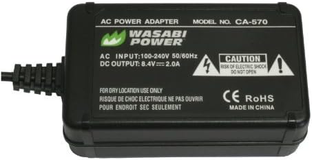 Adaptador de potência Wasabi Power CA para Canon Vixia HF S11
