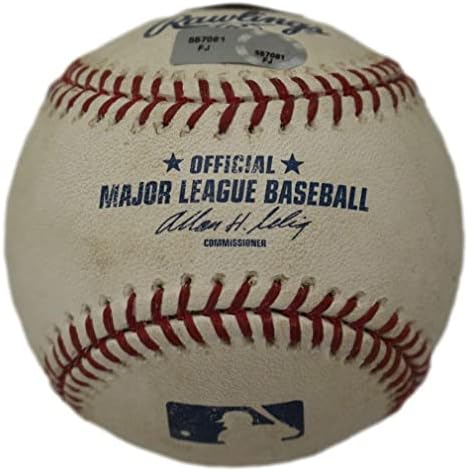 Jogo de Chicago Cubs usado OML Baseball maio de 2011 Matt Garza Win 33816 - MLB Game usado Baseballs usados