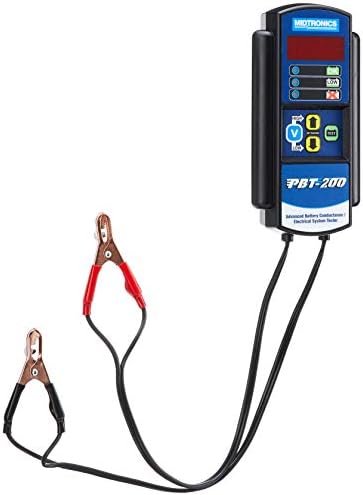 Midtronics PBT200 Battery Tester W Teste do sistema de carregamento preto