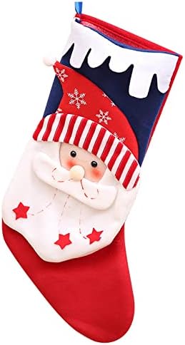 Bolsa de meias de Natal Meias de Natal Bolsa de Presente Personalidade Pingente Janela Garland Decorações