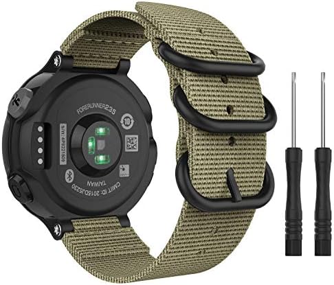 Moko Watch Band Compatível com Garmin Forerunner 235/220/230/620/630/735xt/abordagem S20/S6/S5, tira de substituição