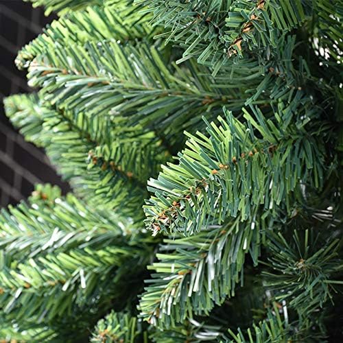 Árvore de Natal de Lápis de Yumuo, Premium Artificial Artificial Pine Tree for Home Party Office Indoor Outdoor Holiday Decoration-Green 210cm