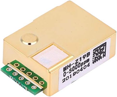 MH-Z19 O2 Sensor de dióxido de carbono Sensor eletrônico do sensor de detecção de CO2, saída serial de detecção de CO2 Infravermelho não dispersivo para Monitor de CO2/3982