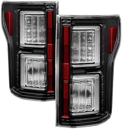 Spyder Auto 5085672 Ford F150 2018-2019 Luzes traseiras LED da barra de luz - fumaça preta