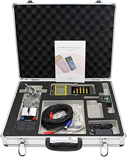 CGOLDENWALL TDS-100 Handheld Ultrassônico Medidor de fluxo de fluxo de água de fluxo de água de fluxo de fluxo