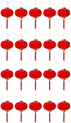 Soimiss 60 PCs Spring Festival Decor de lanterna decorativa Festival de lanterna pequena pendente