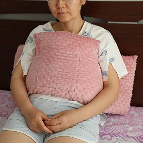 Almoço de mastectomia do arco-íris travesseiro de tórax para cirurgia de câncer de mama Lumpectomy Reconstrução Protetor de curativo no peito Pós-cirurgia Recuperação Suporte