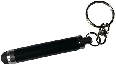 Caneta de caneta para ondas de ondas de caixa para abordagem de Garmin S42 - caneta capacitiva de bala, caneta de mini caneta com loop de chaveiro para abordagem de Garmin S42 - Jet Black