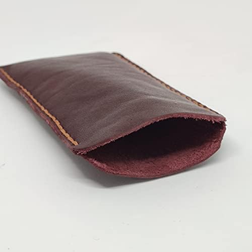Caixa de bolsa de coldre de couro colderical para OnePlus 7, capa de telefone de couro genuíno artesanal,