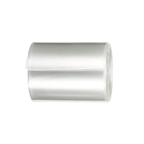 Tubo de tubo de encolhimento de calor do rebaixamento Bateria de PVC fino, [para aa elétrica, bateria de bricolage] - 65mm de 5 m de comprimento / clear / 1 pcs