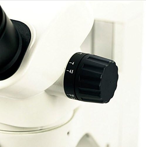 Gowe 7x-45x Zoom Binocular Microscópio estéreo com suporte de trabalho óptico Distância óptica Zoom Economia