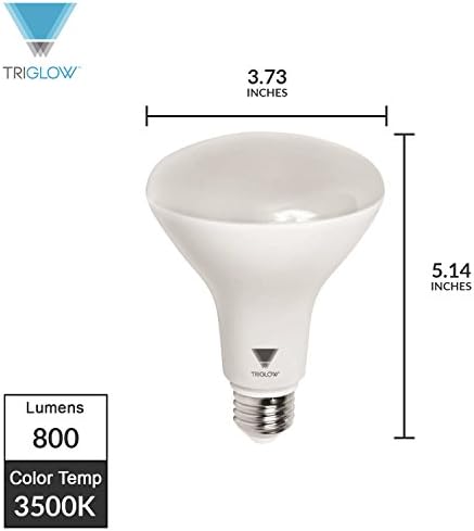 Triglow T99014-6 LED de 11 watts BR30 BR30 BULB