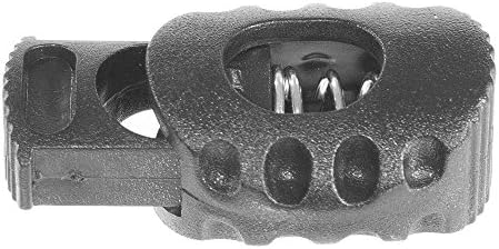 Paracord Planet Turtle Lock Lockgle - Cadeiras de plástico fortes alternam rolhas ovais para mochilas, cordões, cordões, equipamentos e sacos táticos