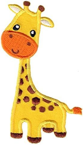 Patchmommy Giraffe Patch, Ferro On/Sew On - Apliques for Kids Kids