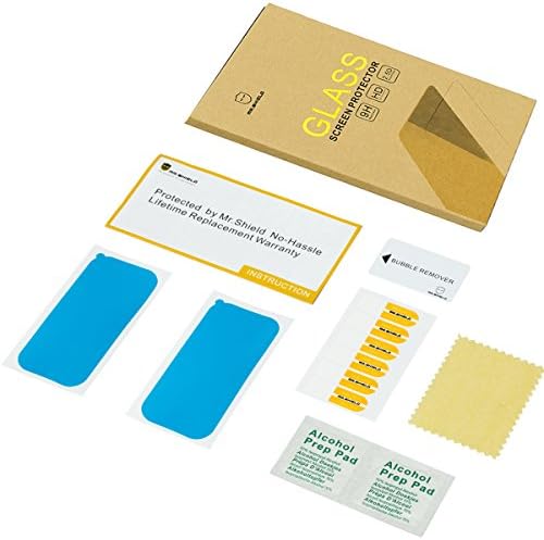 Mr.Shield [2-Pack] projetado para Sony Xperia Z5 [Protetor de tela de vidro temperado] com substituição de vida útil