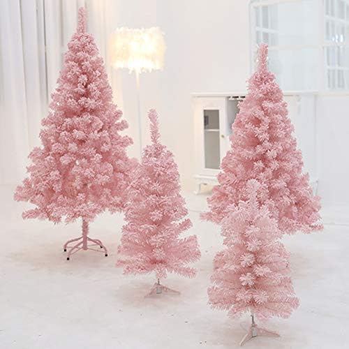 ZPEE PINK FLOCKED JATAL TREE, MATERIAL PVC PINE ARTIFICIAL PINE TRAME