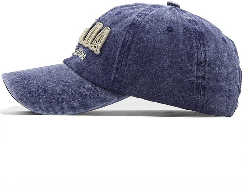 Vintage Dadd Hat Dad Hat Trucker Tampa Luz de Ácido Lavado Denim Canadá Capinho de beisebol Ajuste