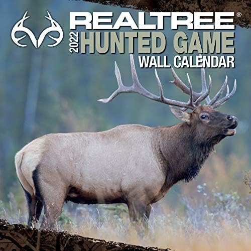 Turner Licensing Realtree Hunted Game 12x12 Calendário de parede