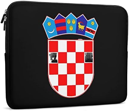 Croatia National Emblem Laptop Capa Caso Proteção Laptop Bolsa Bolsa de Transporte Caso de Transporte