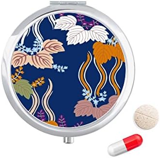 Pintura da cultura japonesa Caixa de folhas de folha de bolso Caixa de armazenamento Medicina Dispensador de