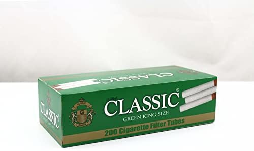 Tubos de cigarro clássicos | Outros sabores e tamanhos disponíveis