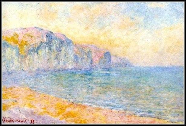 Falfs de Les Petites Dalles Pintura de Claude Monet Diamond Painting Kits para adultos, arte de cristal