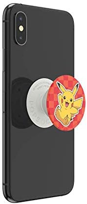 Popsockets: PopGrip com top swappable para telefones e tablets - Pokemon - Pikachu