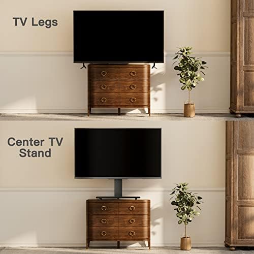 Base universal de suporte de TV para 44-85 polegadas LCD OLED OLED/Curvido TVs-Hight-Hight Ajustável/Alto/maior Tab Stand Stand com gerenciamento de cabos, VESA 800x400mm PGTVS15