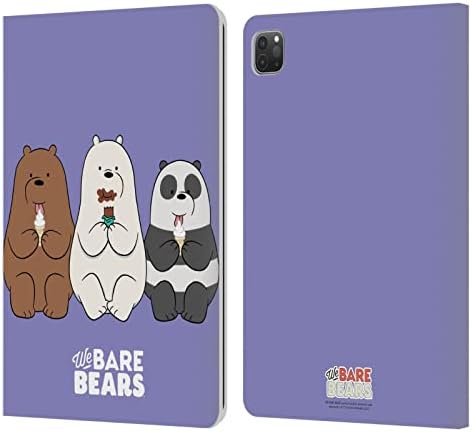 Designs de capa principal Licenscado oficialmente We Bare Bears Grupo 2 Art Arte Livro da carteira Caixa