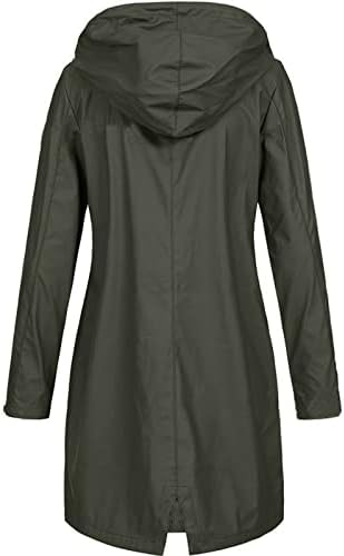 Jaqueta de manga longa aberta feminina clássica de outono sólido jaquetas de cores moletom molho de bolso de chuva fita
