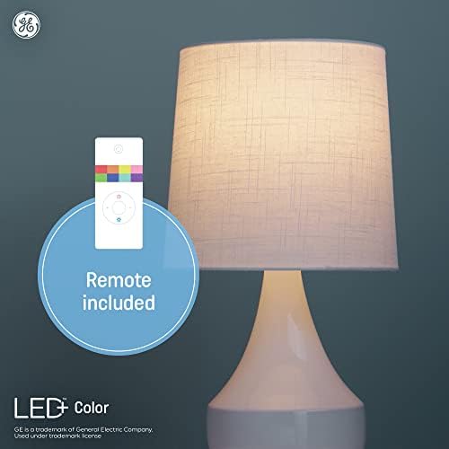 Lâmpadas LED LED+ Alteração de cor com remoto, nenhum aplicativo ou Wi-Fi necessário, lâmpadas A19