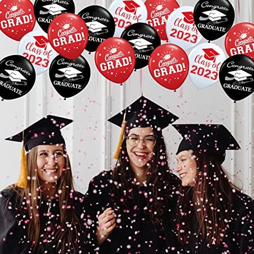 Balões de formatura Supplência de decoração de festa 2023 - turma de 2023 Parabéns Balões de graduação 2023