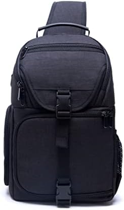 ZJHYXYH Multifuncional Backpack Backpack Storage Crossbody Case Caso Case de Nylon à prova d'água DSLR