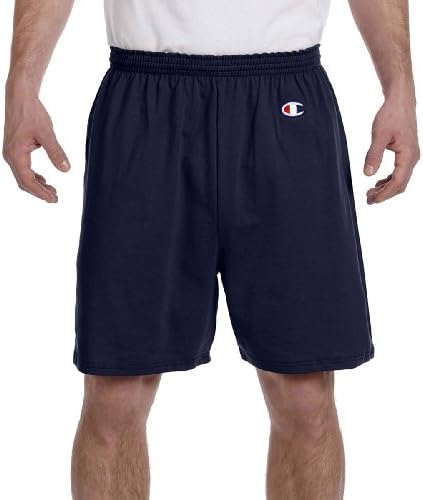 Champion Mens Cotton 6 Shorts-Navy-Xxx-Large-1pk