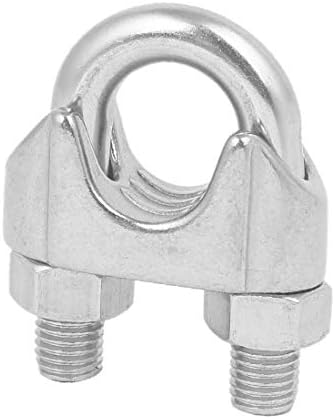 NOVO LON0167 M18 304 apresentava sela de aço inoxidável clipe de cabo de eficácia confiável para corda de