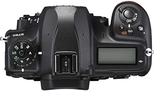 Câmera DSLR de formato Nikon D780 FX com 50 mm f/1.8g AF-S Nikkor Lens Pacote com bolsa, cartão SD de 64 GB, bateria extra, kit de software COREL PC e acessórios