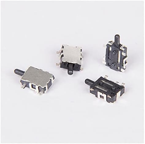 Larro Industrial Switches 10pcs Mini interruptor de slide Redefinir interruptor de micro alternância miniatura