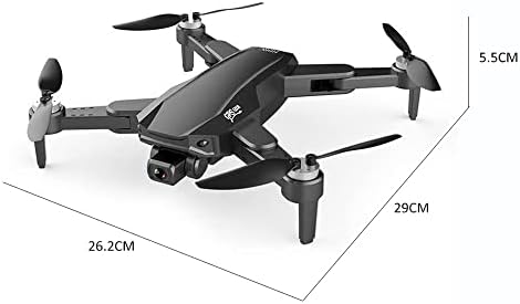 Drone sem escova de afeboo com câmera, drone HD FPV para crianças e adultos, controle remoto de brinquedo legal para meninos meninas, quadrofatível portátil dobrável para iniciantes para iniciantes